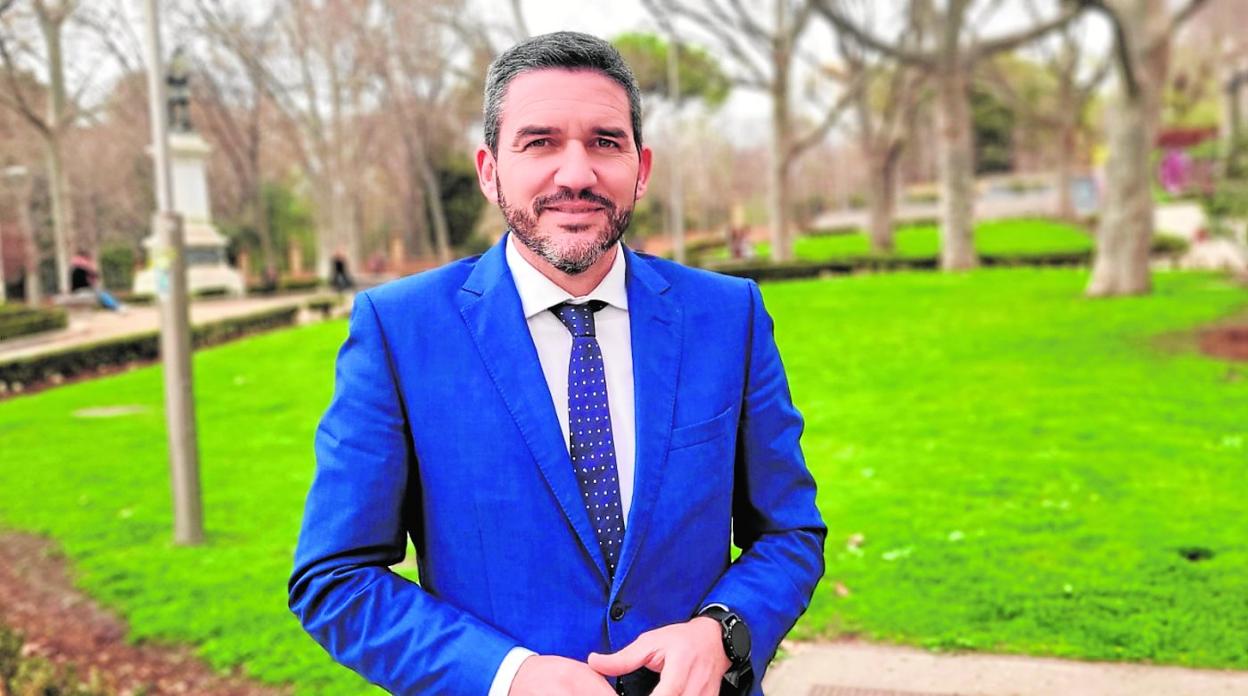 El consejero Antonio Luengo, ayer, antes de una reunión en Madrid. 