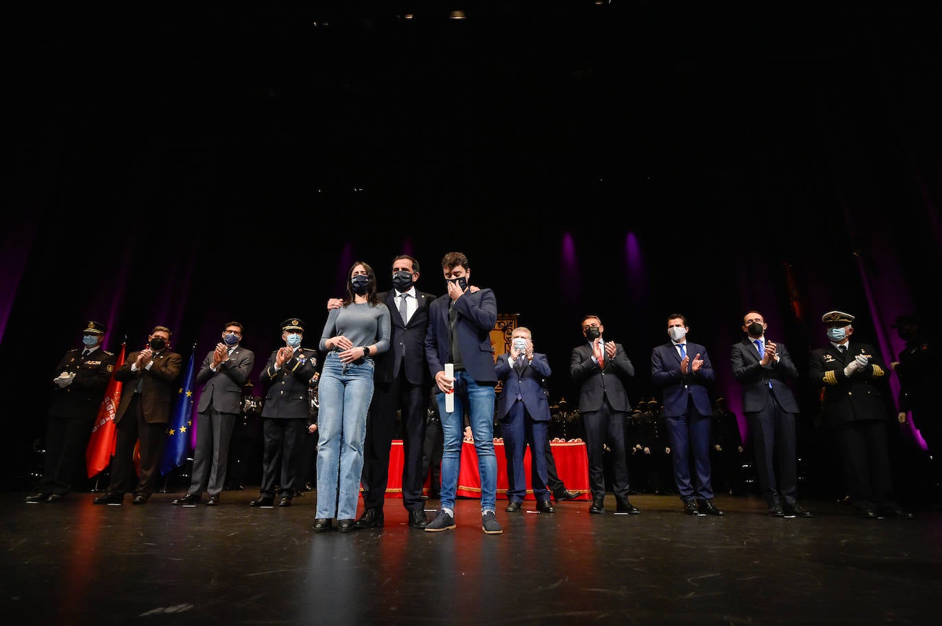 Fotos: Acto institucional del Día de San Patricio en el Teatro Romea de Murcia