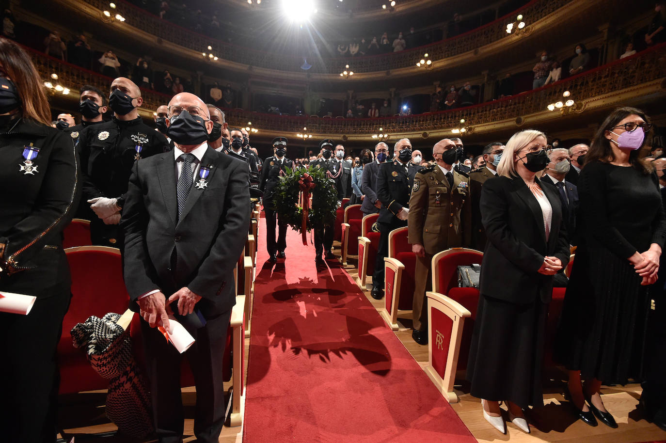 Fotos: Acto institucional del Día de San Patricio en el Teatro Romea de Murcia