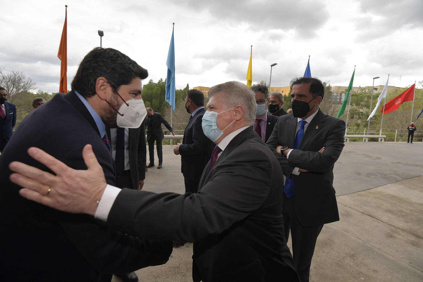 Fotos: La toma de posesión de Luján como rector de la UMU, en imágenes