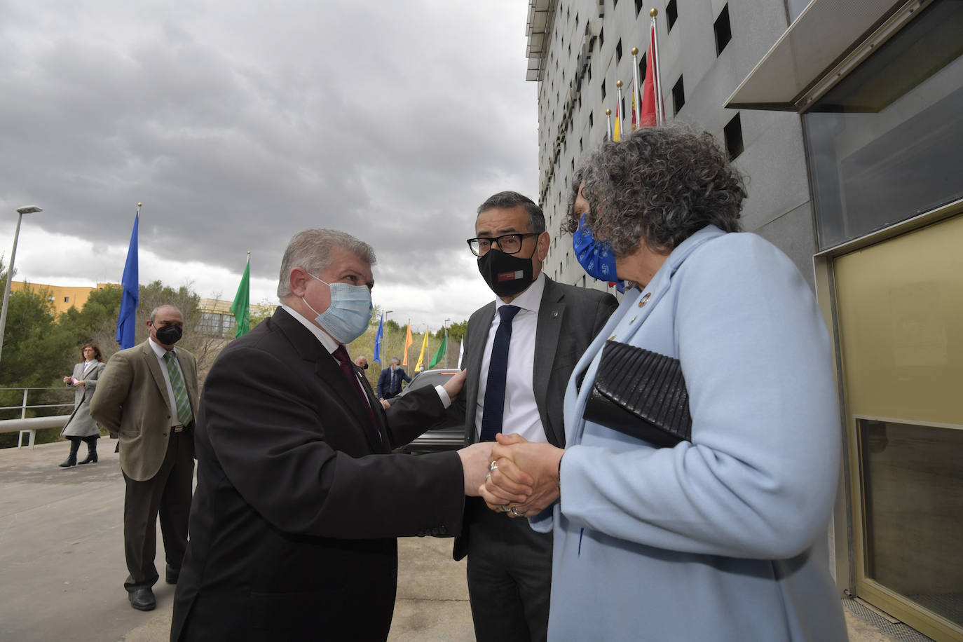 Fotos: La toma de posesión de Luján como rector de la UMU, en imágenes