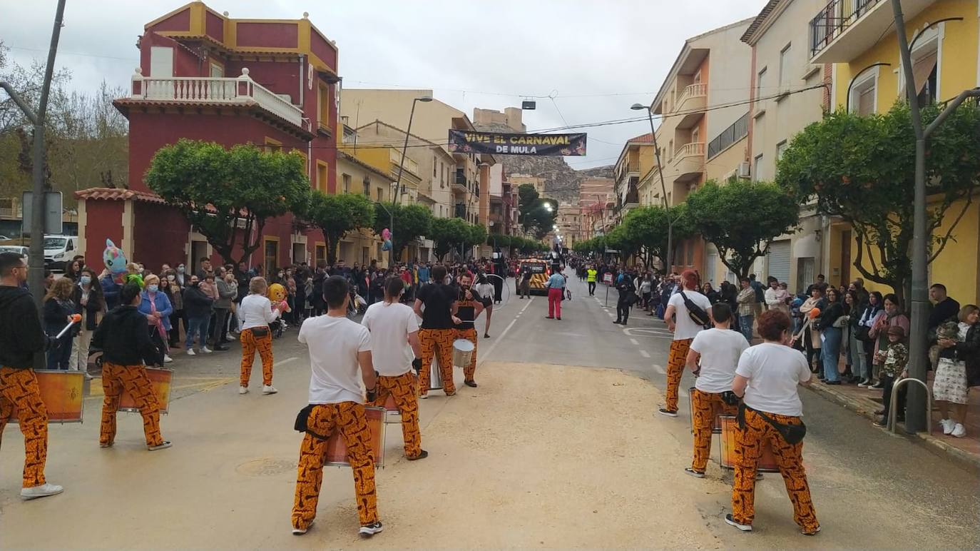 Fotos: La lluvia frustra el desfile de carnaval de Mula