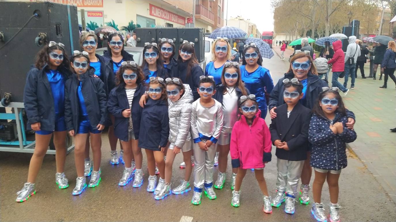 Fotos: La lluvia frustra el desfile de carnaval de Mula