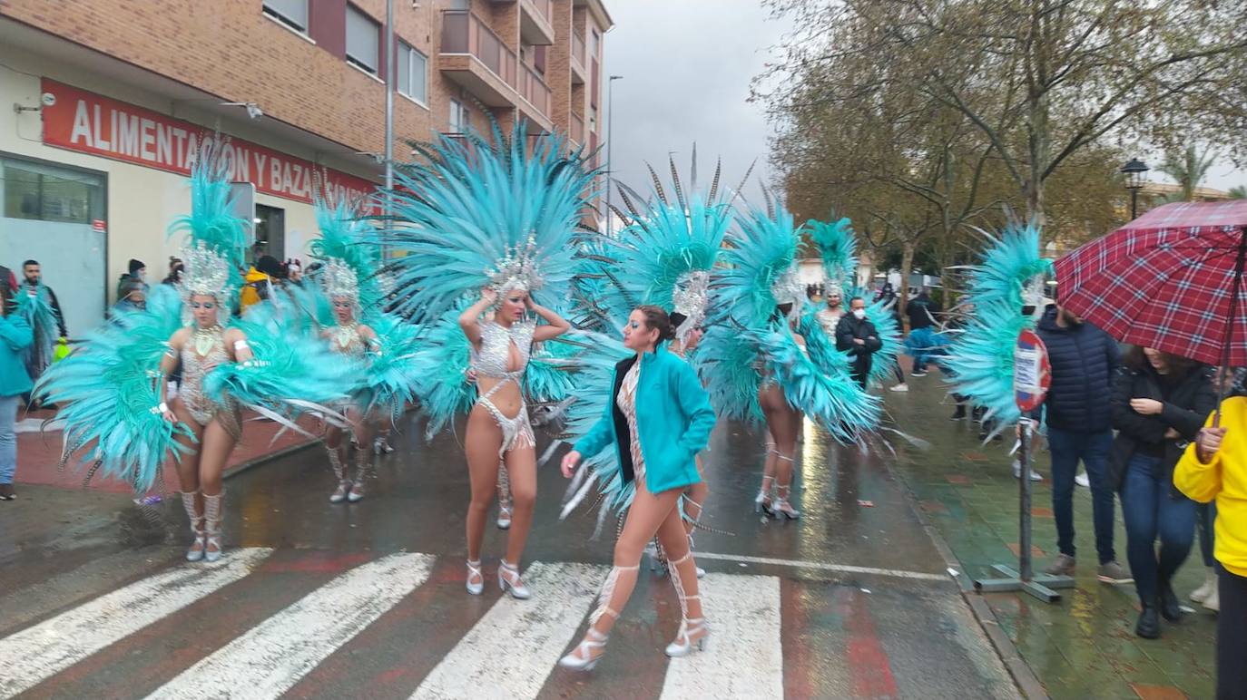 Fotos: La lluvia frustra el desfile de carnaval de Mula