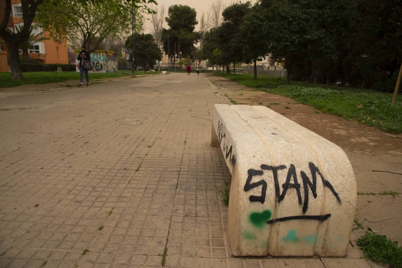 Fotos: Abandono en los parques de Cartagena