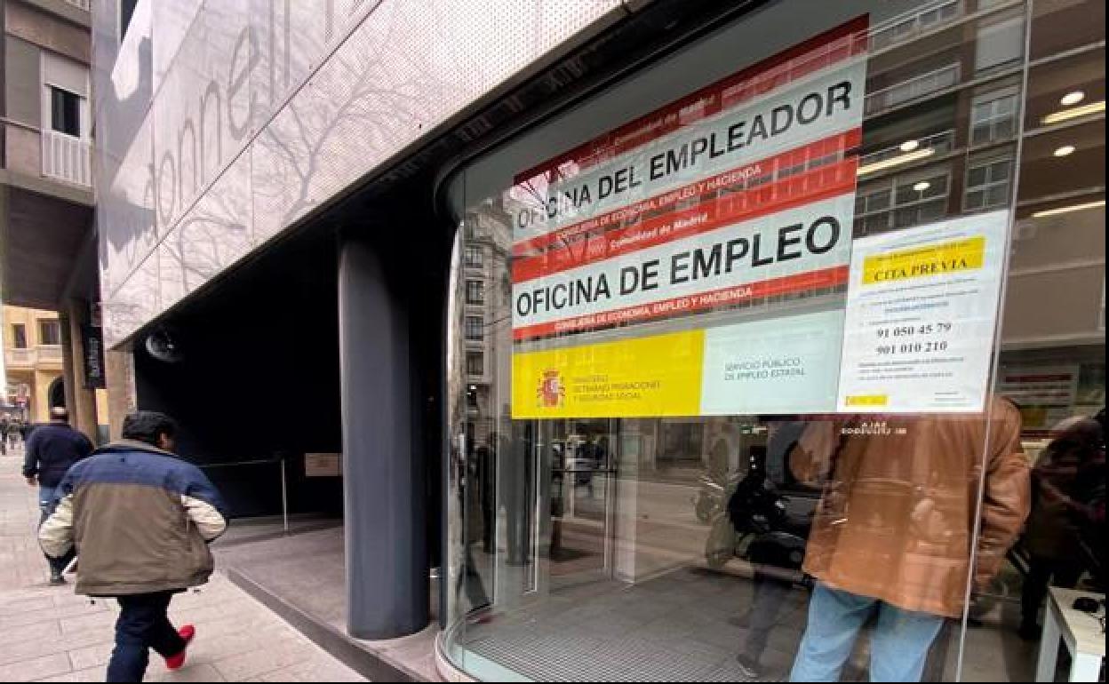 Una oficina de empleo.