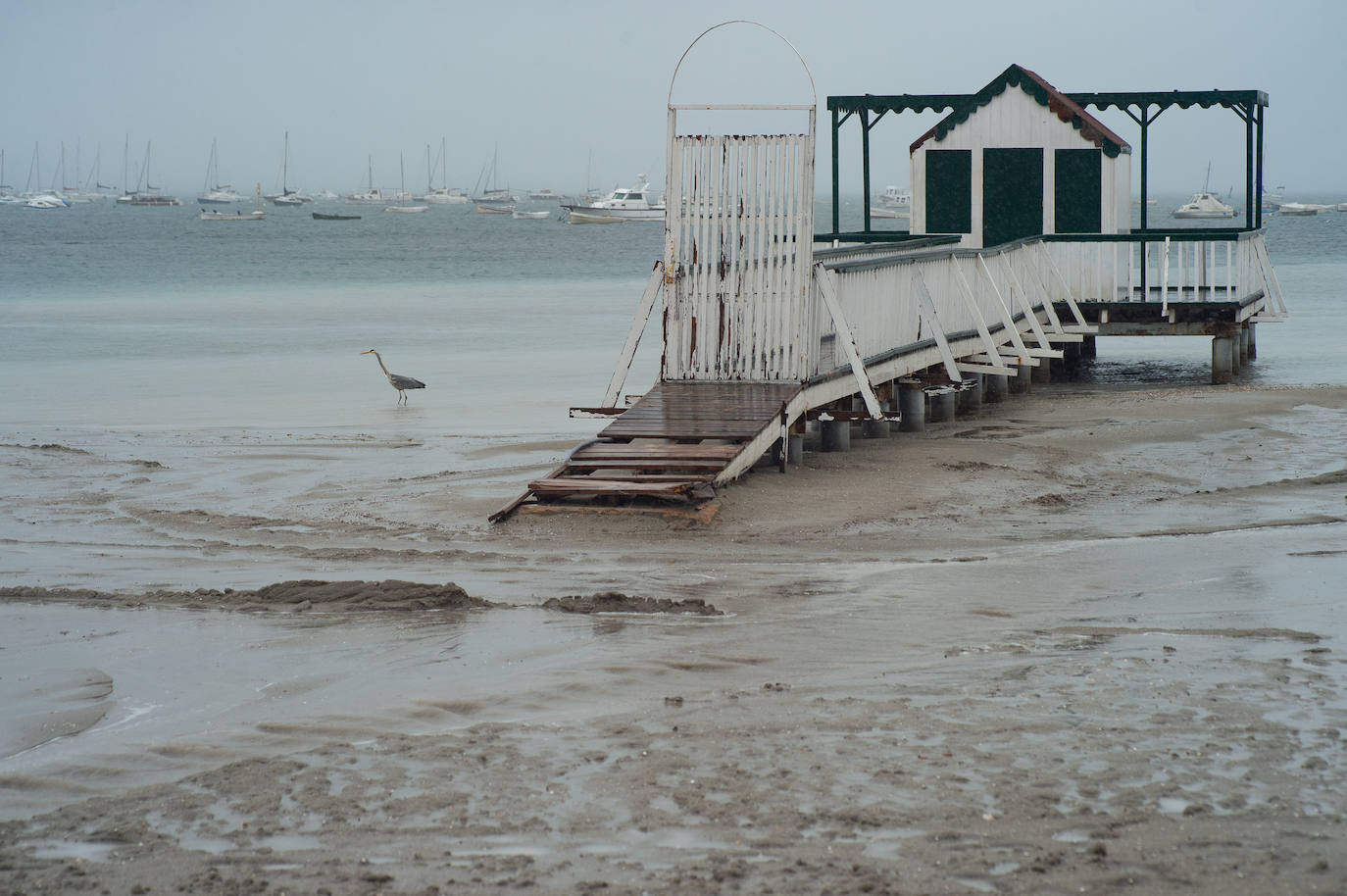 Fotos: La lluvia provoca desprendimientos, caminos inundados y carreteras cortadas en varios puntos de la Región