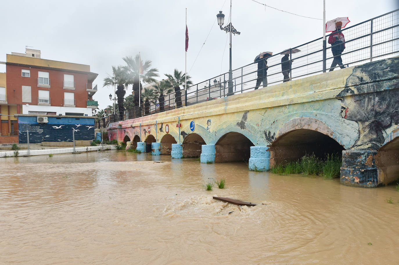 Fotos: La lluvia provoca desprendimientos, caminos inundados y carreteras cortadas en varios puntos de la Región
