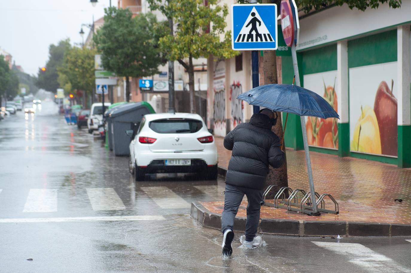 Fotos: La lluvia provoca desprendimientos, caminos inundados y carreteras cortadas en varios puntos de la Región