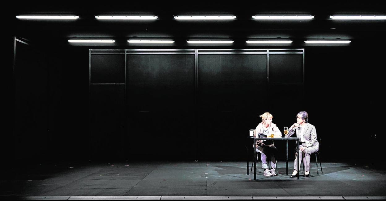 Vicky Luengo y Elena González interpretan 'El Golem', texto del laureado Juan Mayorga, dirigido por Alfredo Sanzol. 