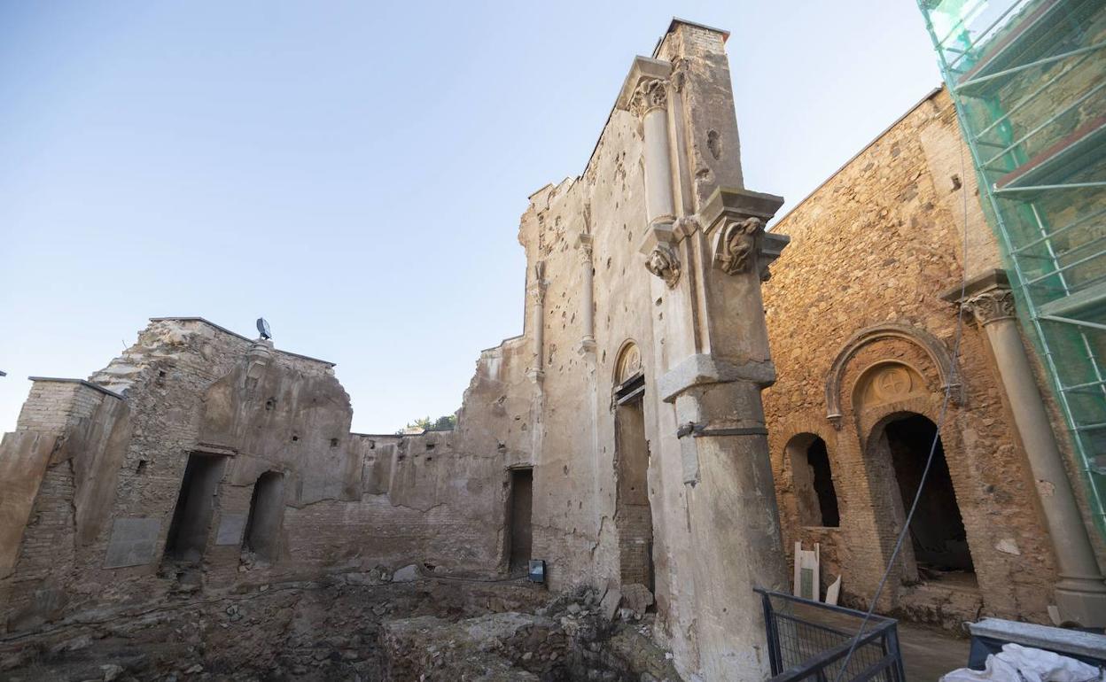 Interior de la Catedral Antigua de Cartagena, en una imagen de enero de 2021. 