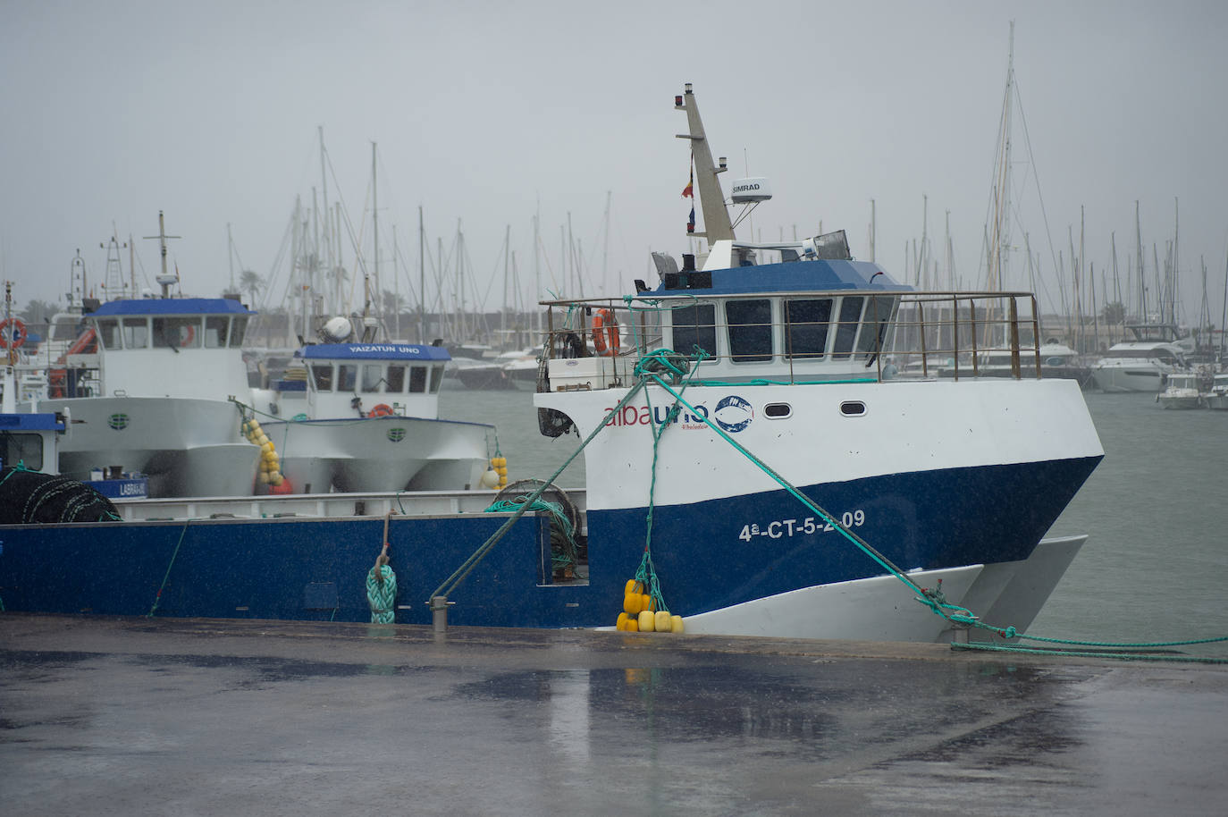 Fotos: Los pescadores del Mar Menor se suman a la huelga