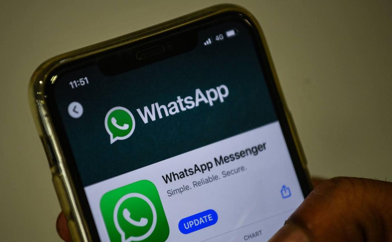 Instalación de WhatsApp.