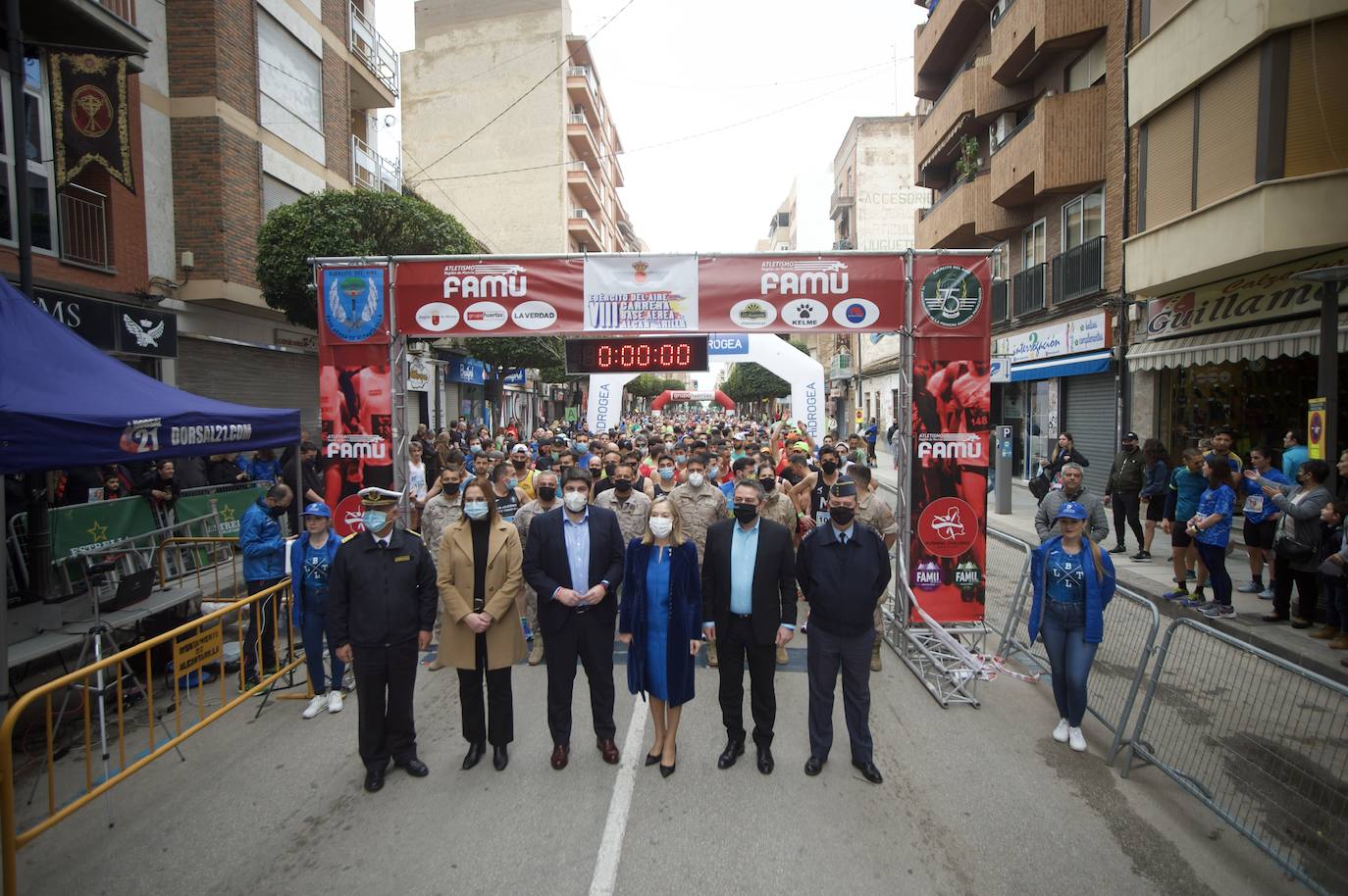 Fotos: La carrera 14K Base Aérea de Alcantarilla, en imágenes