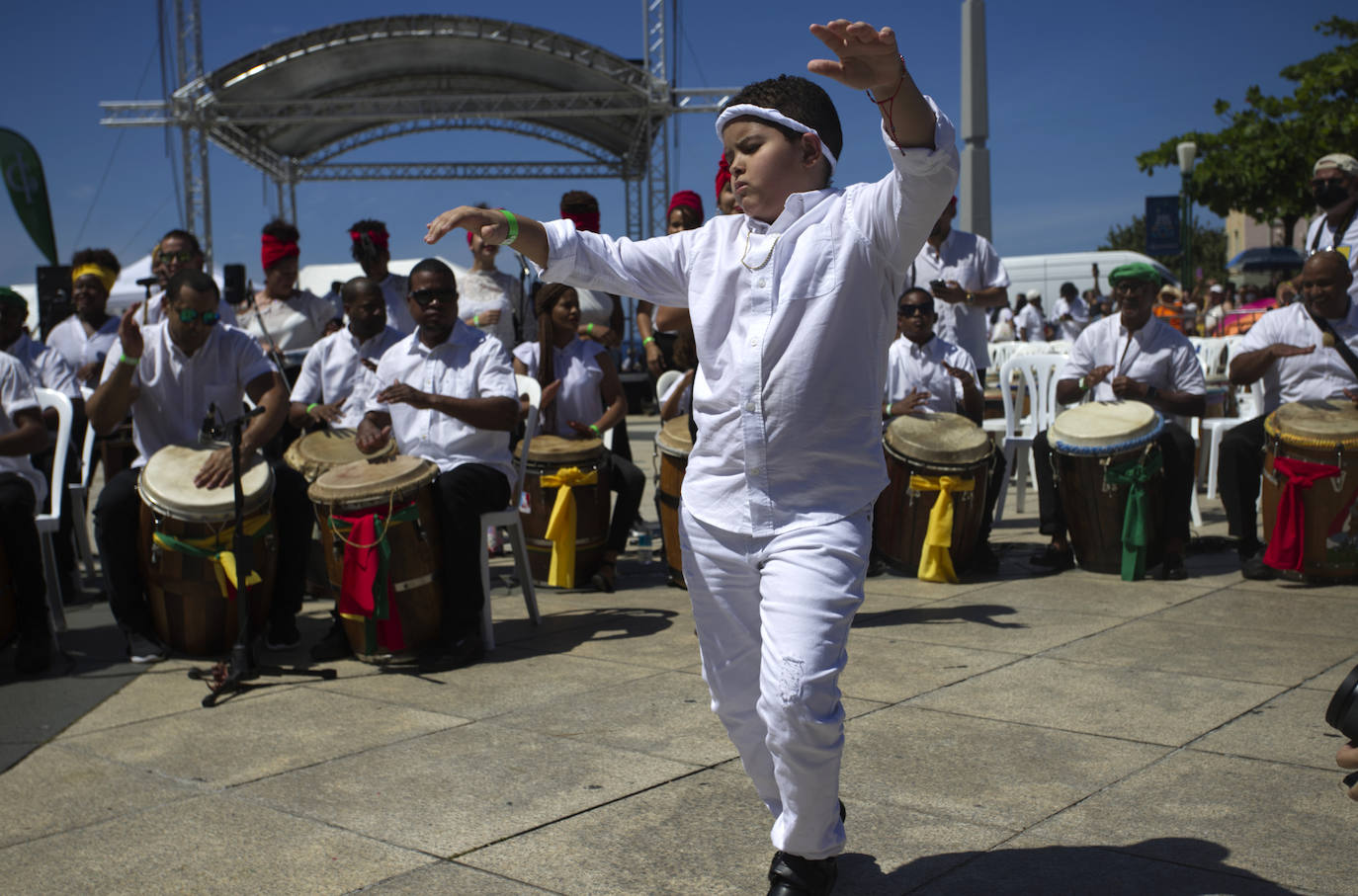 Fotos: 300 tambores de bomba puertorriqueña