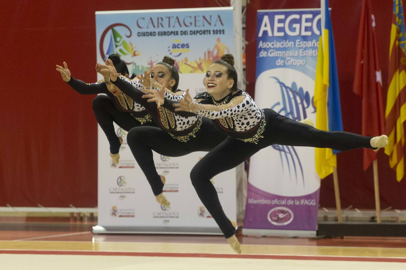 Fotos: La gimnasia cartagenera late con fuerza