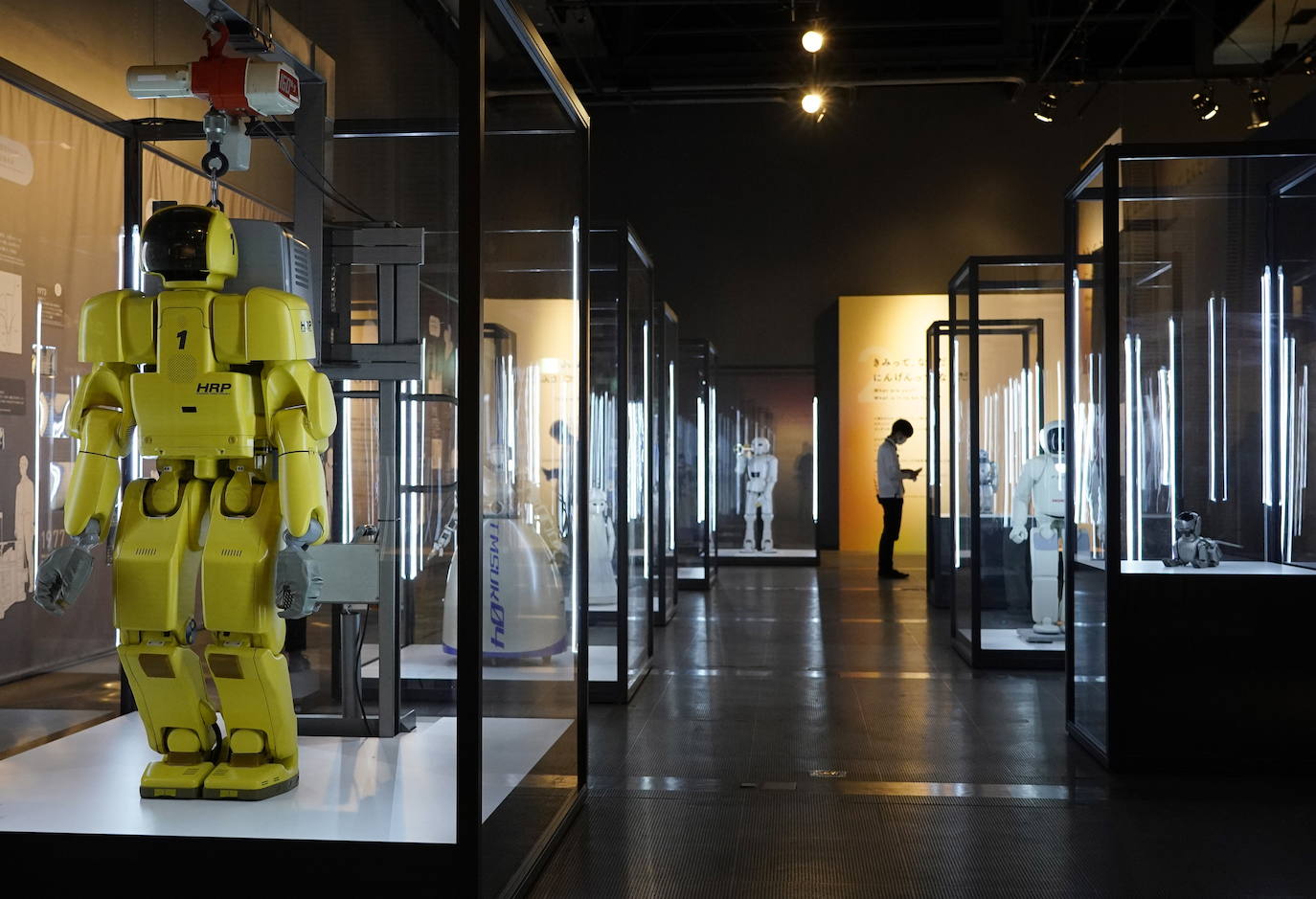 Fotos: Robots y humanos