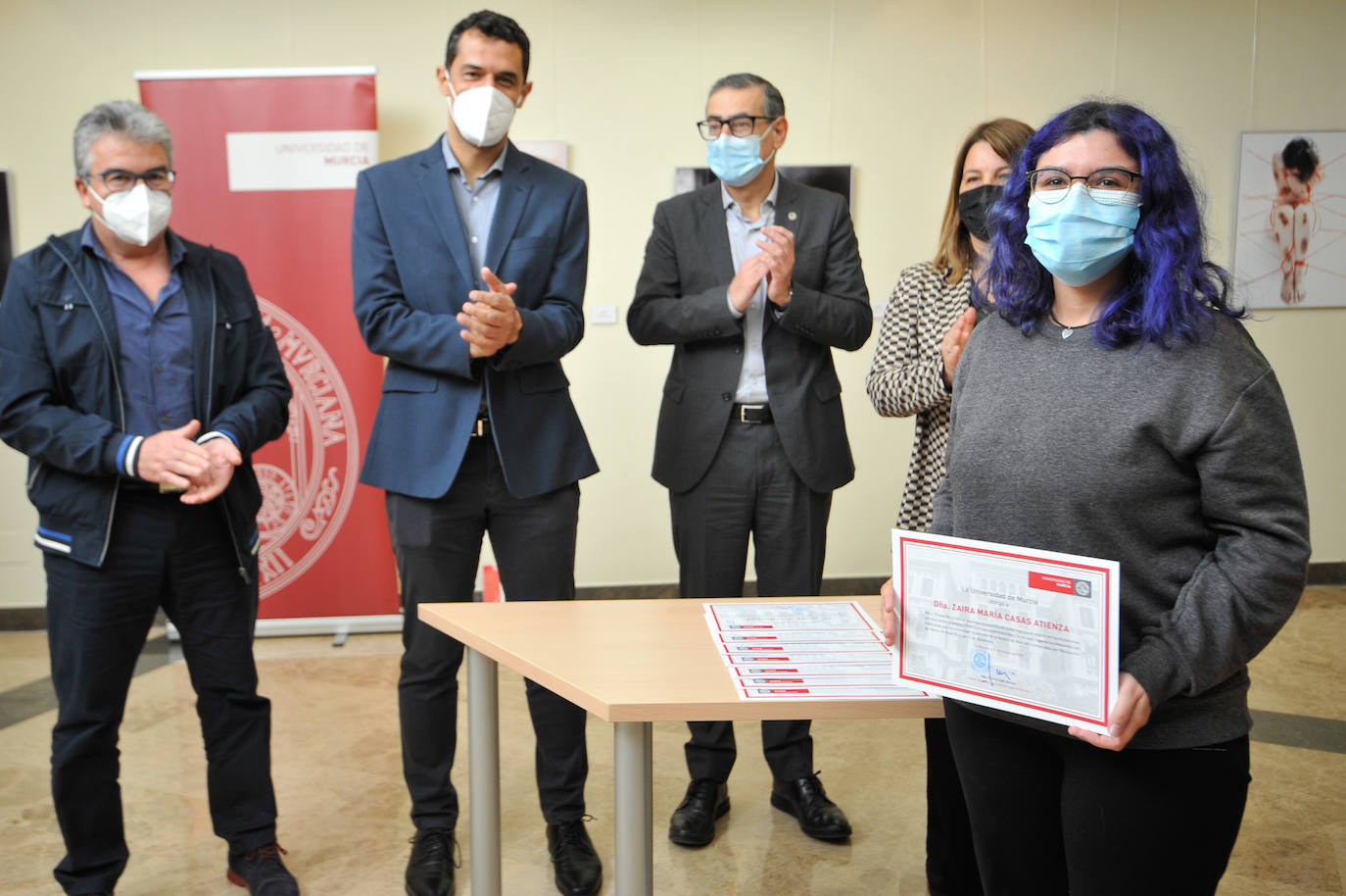 Fotos: Veinticinco alumnas de la UMU reciben las becas &#039;Piedad de la Cierva&#039;