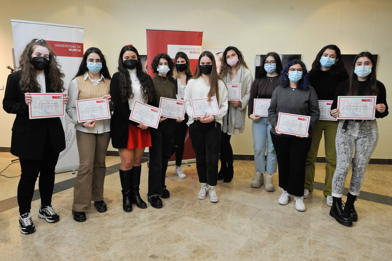 Fotos: Veinticinco alumnas de la UMU reciben las becas &#039;Piedad de la Cierva&#039;