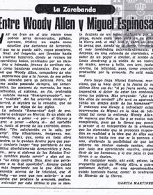 Imagen secundaria 2 - La entrevista apareció publicada en LA VERDAD el 30 de julio de 1978.