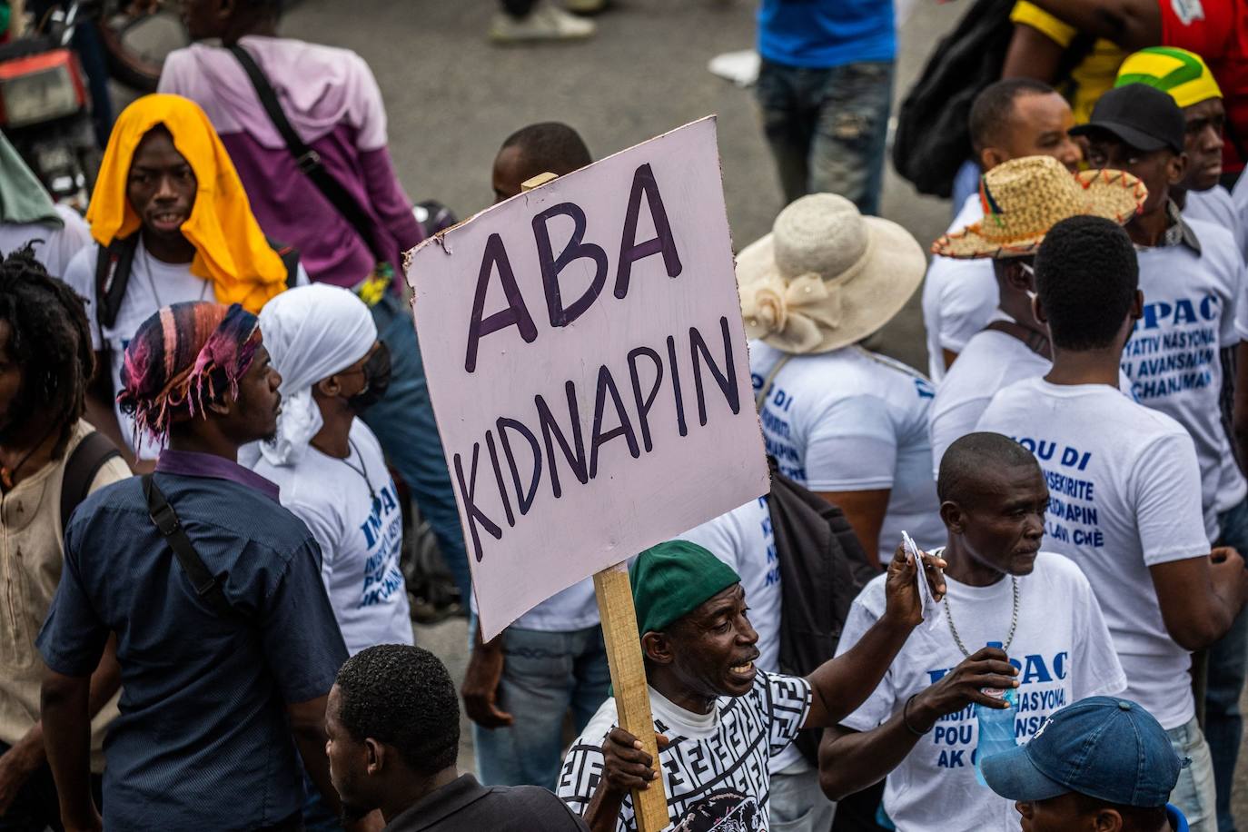 Fotos: Los haitianos están hartos