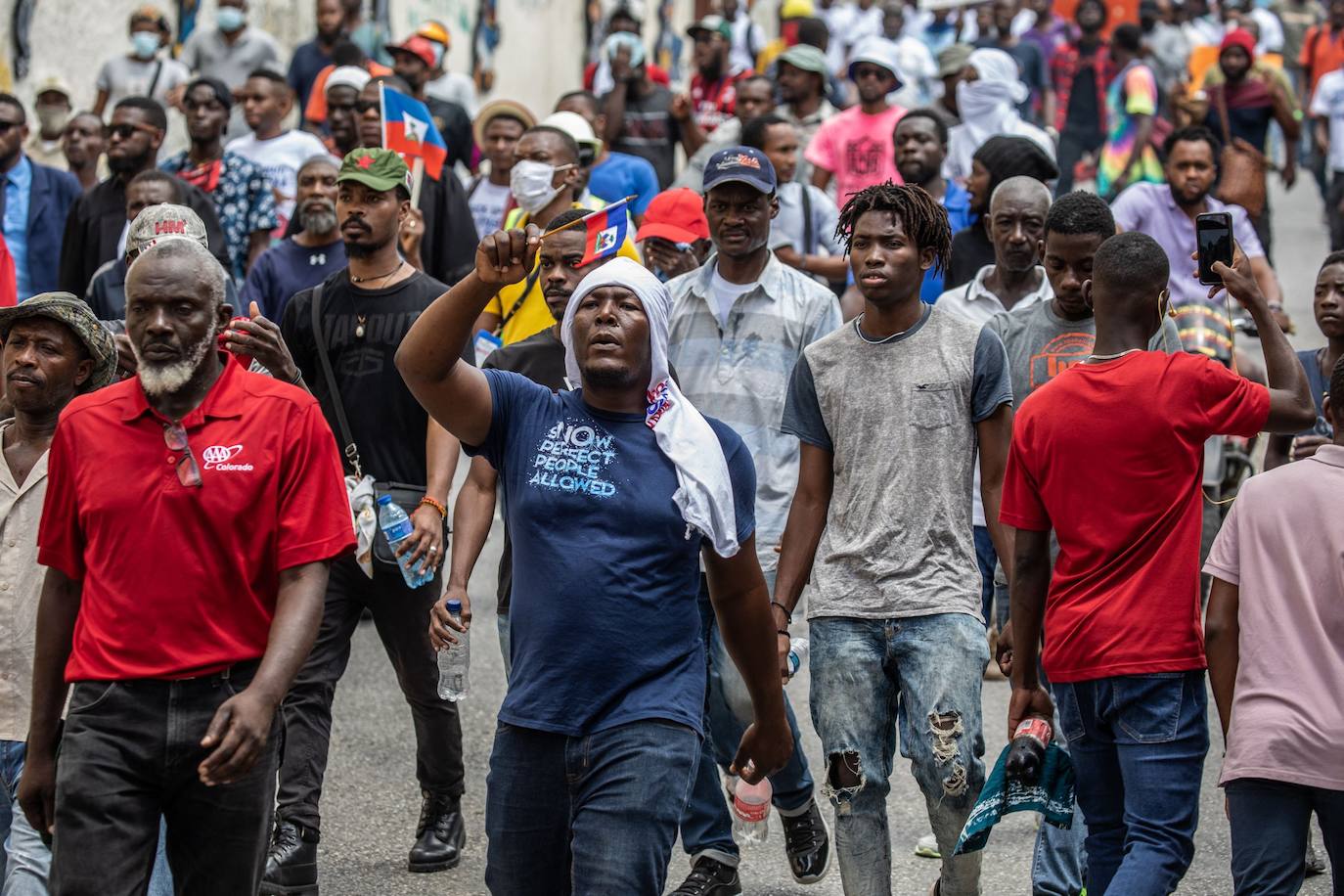 Fotos: Los haitianos están hartos