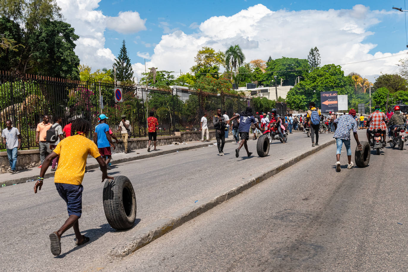 Fotos: Los haitianos están hartos