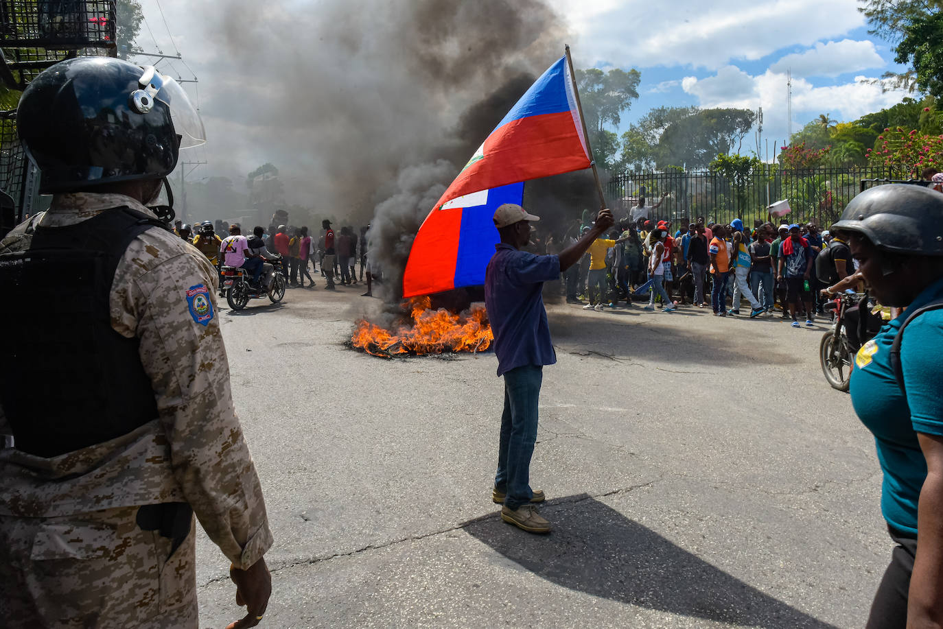 Fotos: Los haitianos están hartos