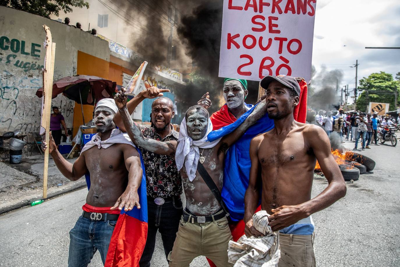 Fotos: Los haitianos están hartos