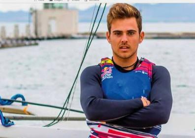 Imagen secundaria 1 - El cartagenero Gregorio Belmonte. Rafa de la Hoz, regatista del Club Mar Menor de Los Alcázares. María Martínez, del Real Club de Regatas de Santiago de la Ribera. 