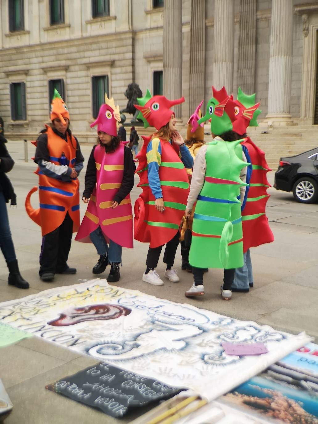 Fotos: Apoyo a la ILP del Mar Menor en Madrid