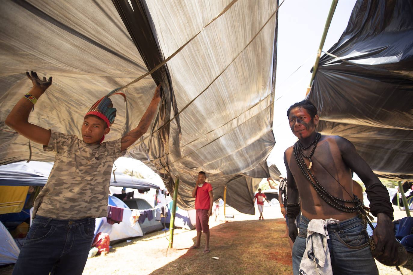 Fotos: Indígenas de la tierra libre