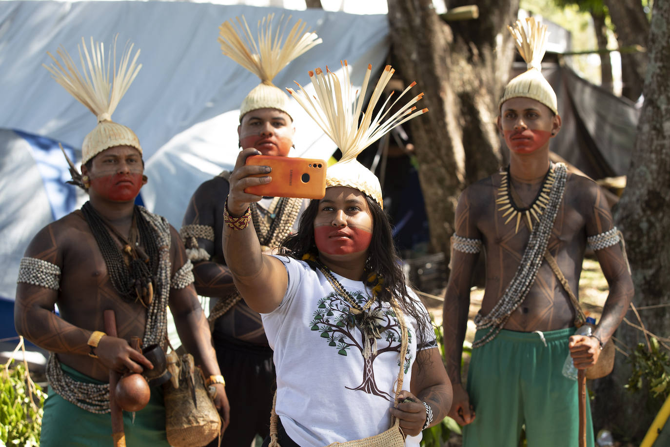 Fotos: Indígenas de la tierra libre