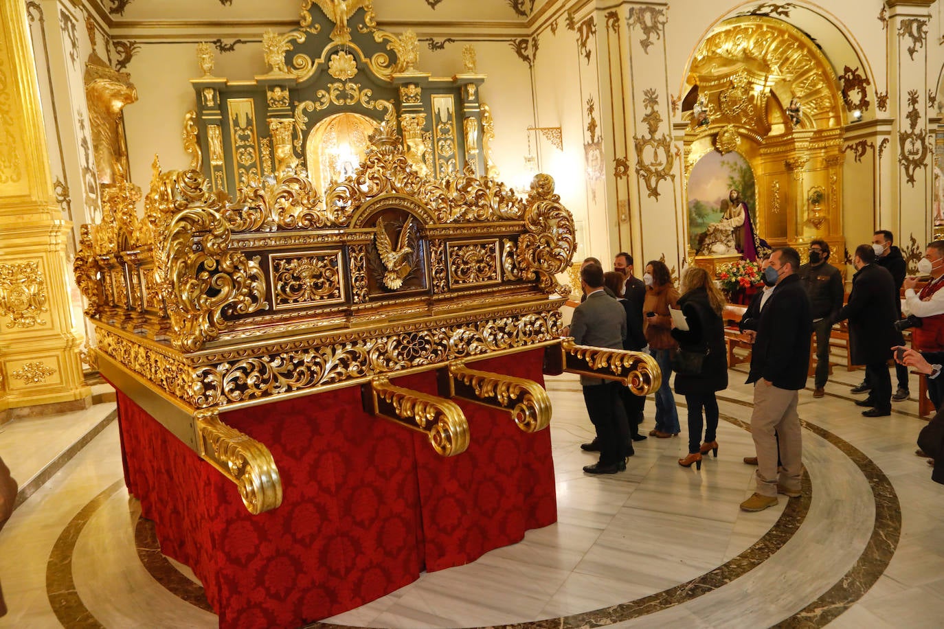 Fotos: Judit lidera los estrenos del Paso Blanco en la Semana Santa de Lorca