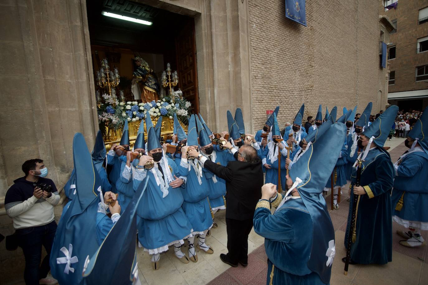 Fotos: La procesión del Cristo del Amparo de Murcia, en imágenes