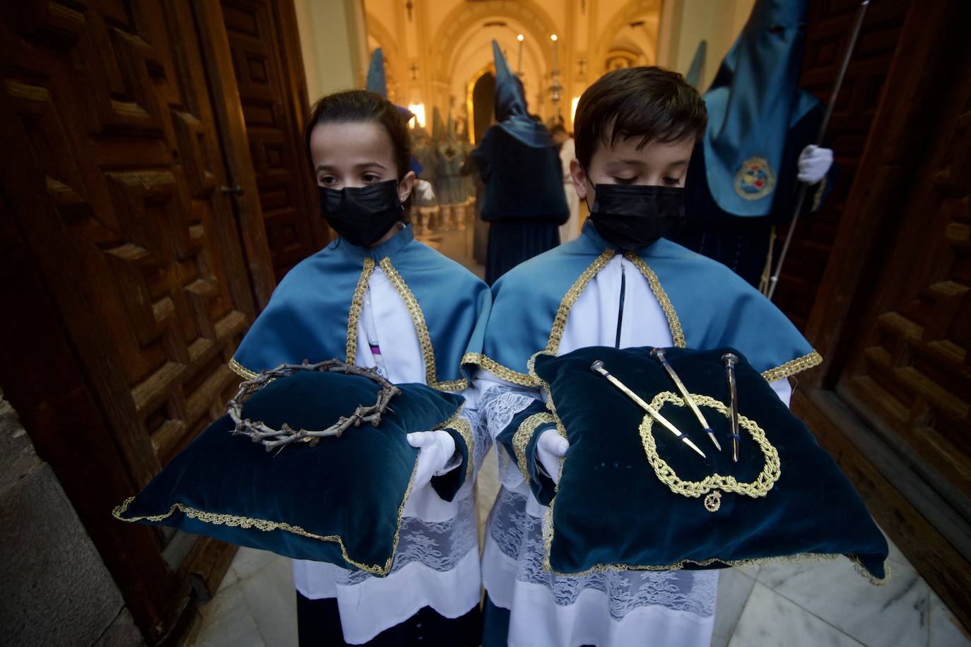 Fotos: La procesión del Cristo del Amparo de Murcia, en imágenes