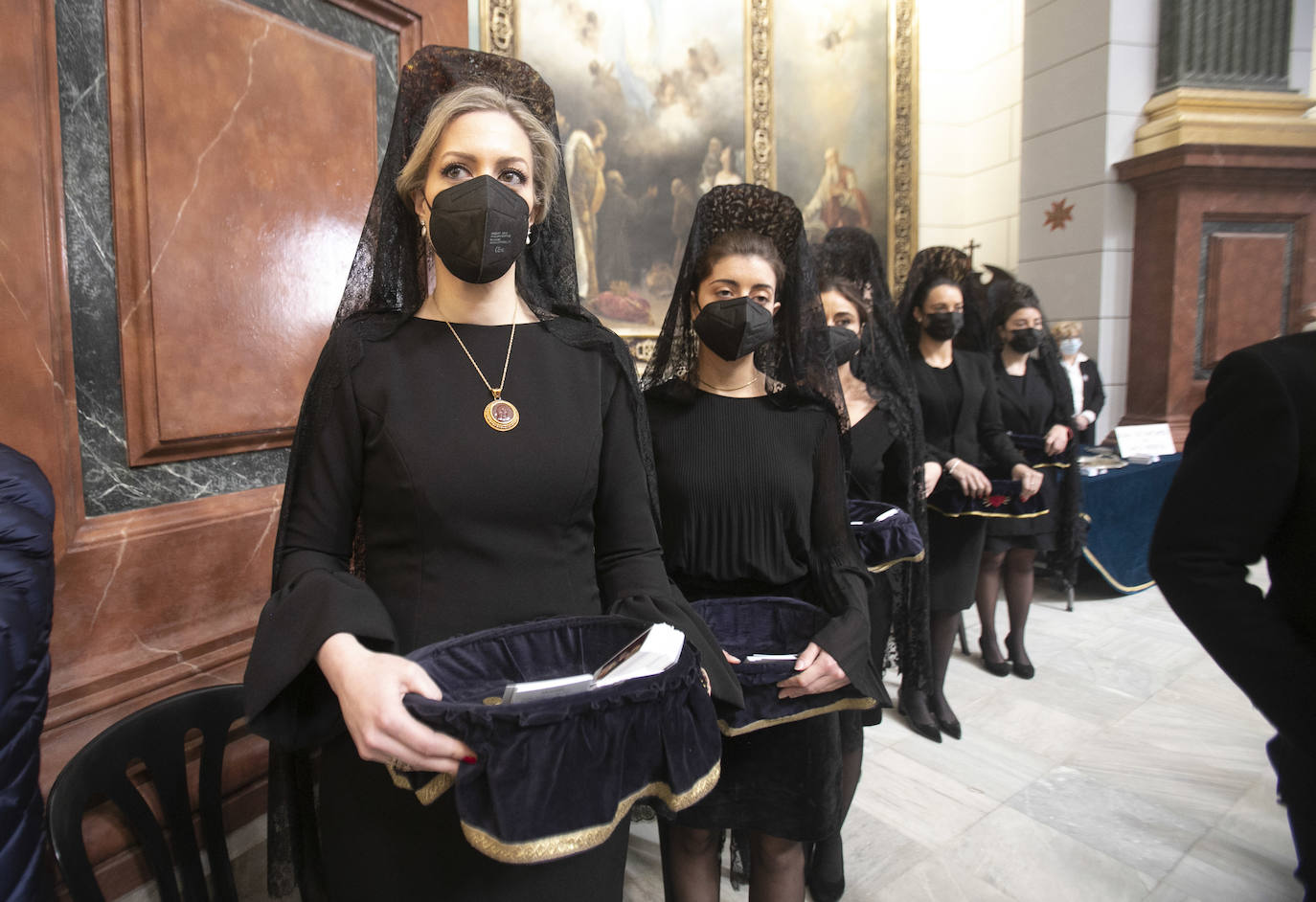Fotos: Ceremonia de la Onza de Oro en la basílica de la Caridad de Cartagena