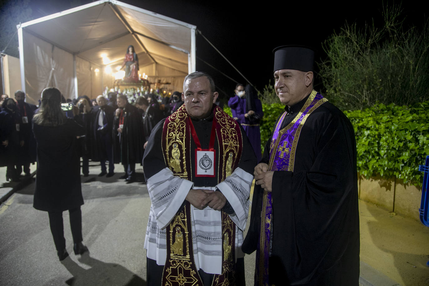 Fotos: Madrugada de emociones en Cartagena con la Cofradía del Socorro