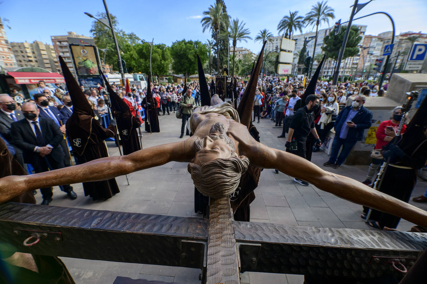 Fotos: La procesión del Cristo de la Fe de 2022 en Murcia