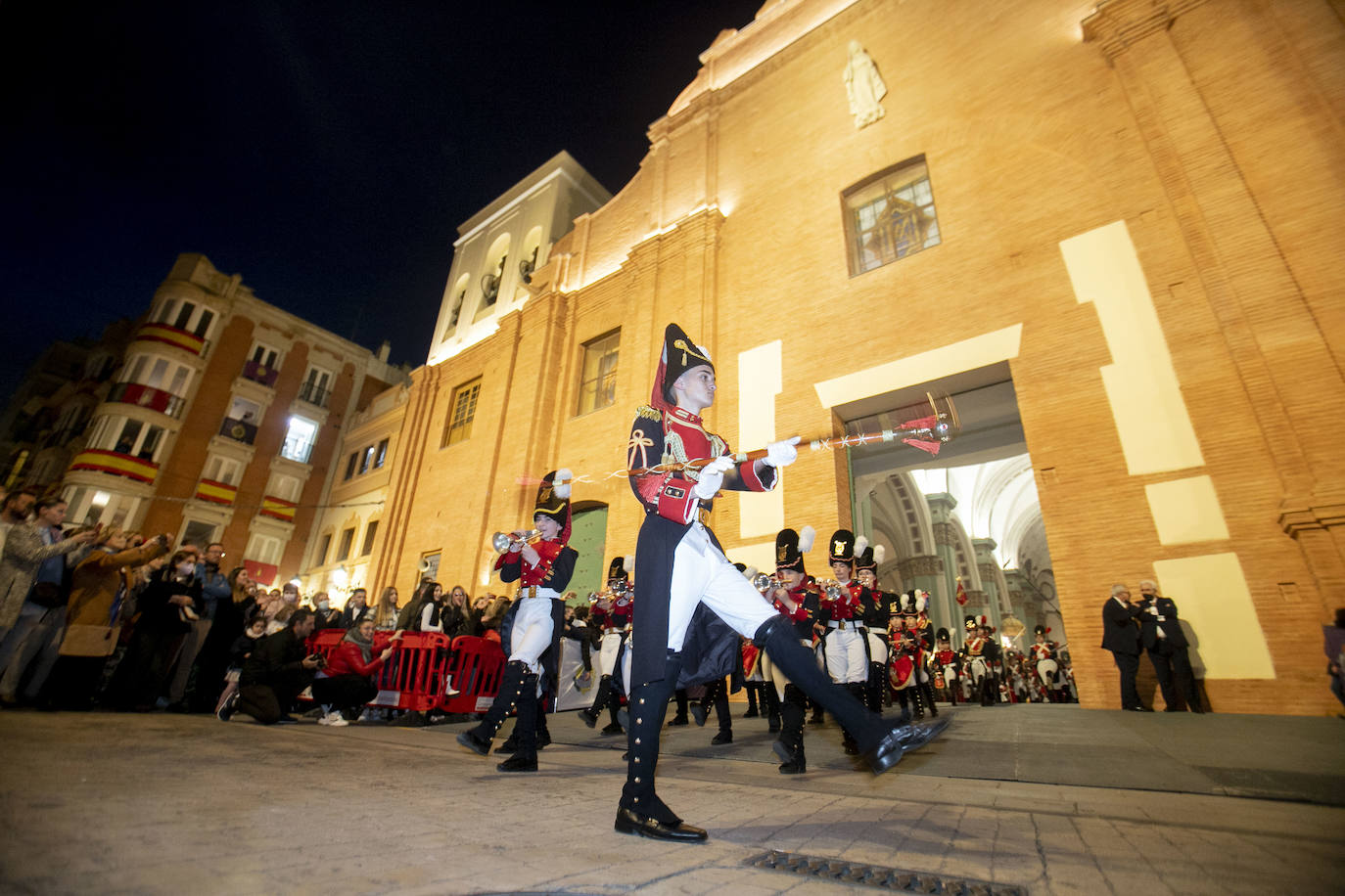 Fotos: Primer desfile de la Cofradía California en la Semana Santa de Cartagena 2022