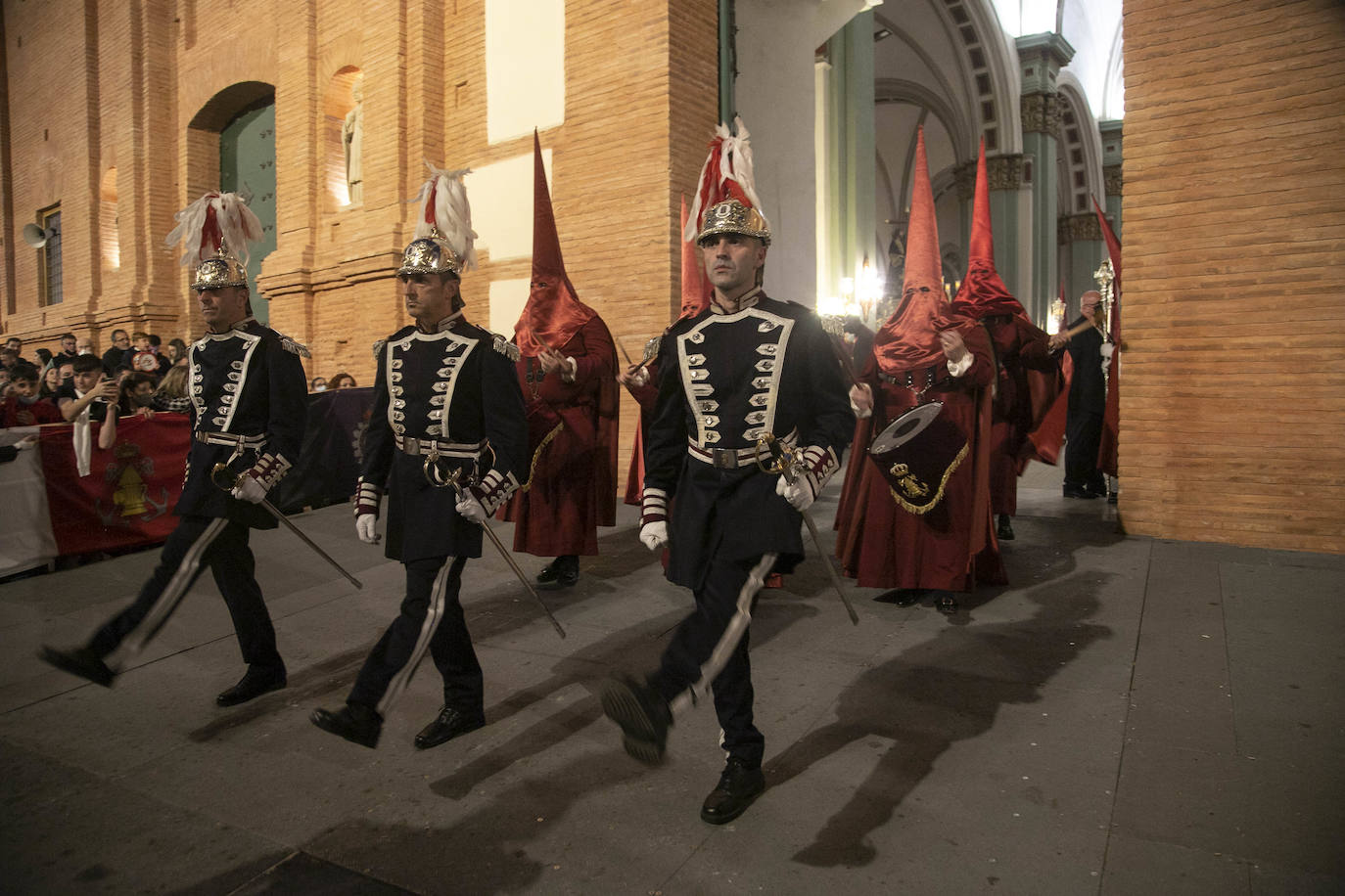 Fotos: Primer desfile de la Cofradía California en la Semana Santa de Cartagena 2022