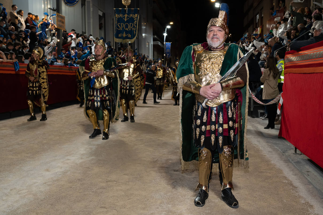 Fotos: El Paso Azul protagoniza la primera procesión en Lorca tras la pandemia
