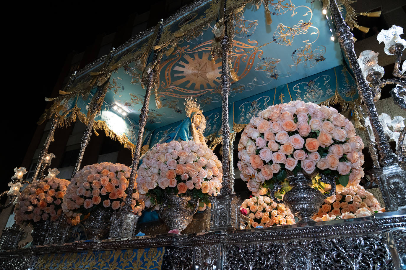 Fotos: El Paso Azul protagoniza la primera procesión en Lorca tras la pandemia