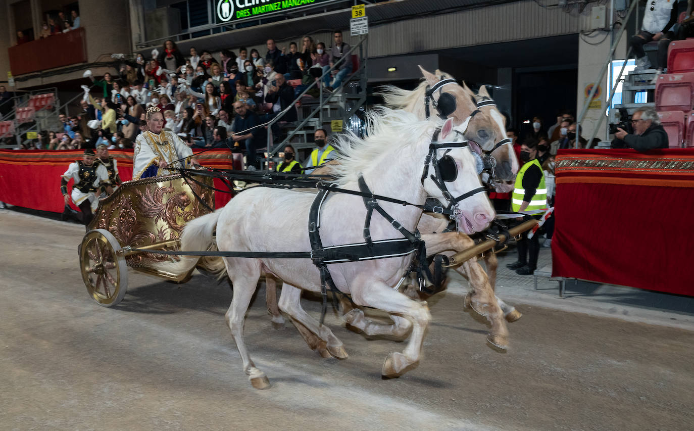 Fotos: Primera procesión del Paso Blanco en la Semana Santa de Lorca 2022