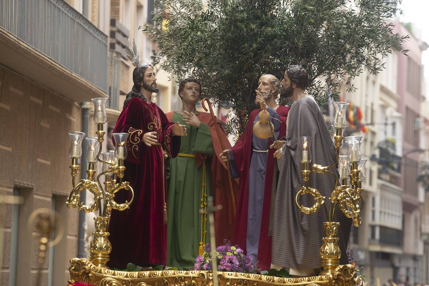 Fotos: Un mar de palmas guía a Jesús a Jerusalén