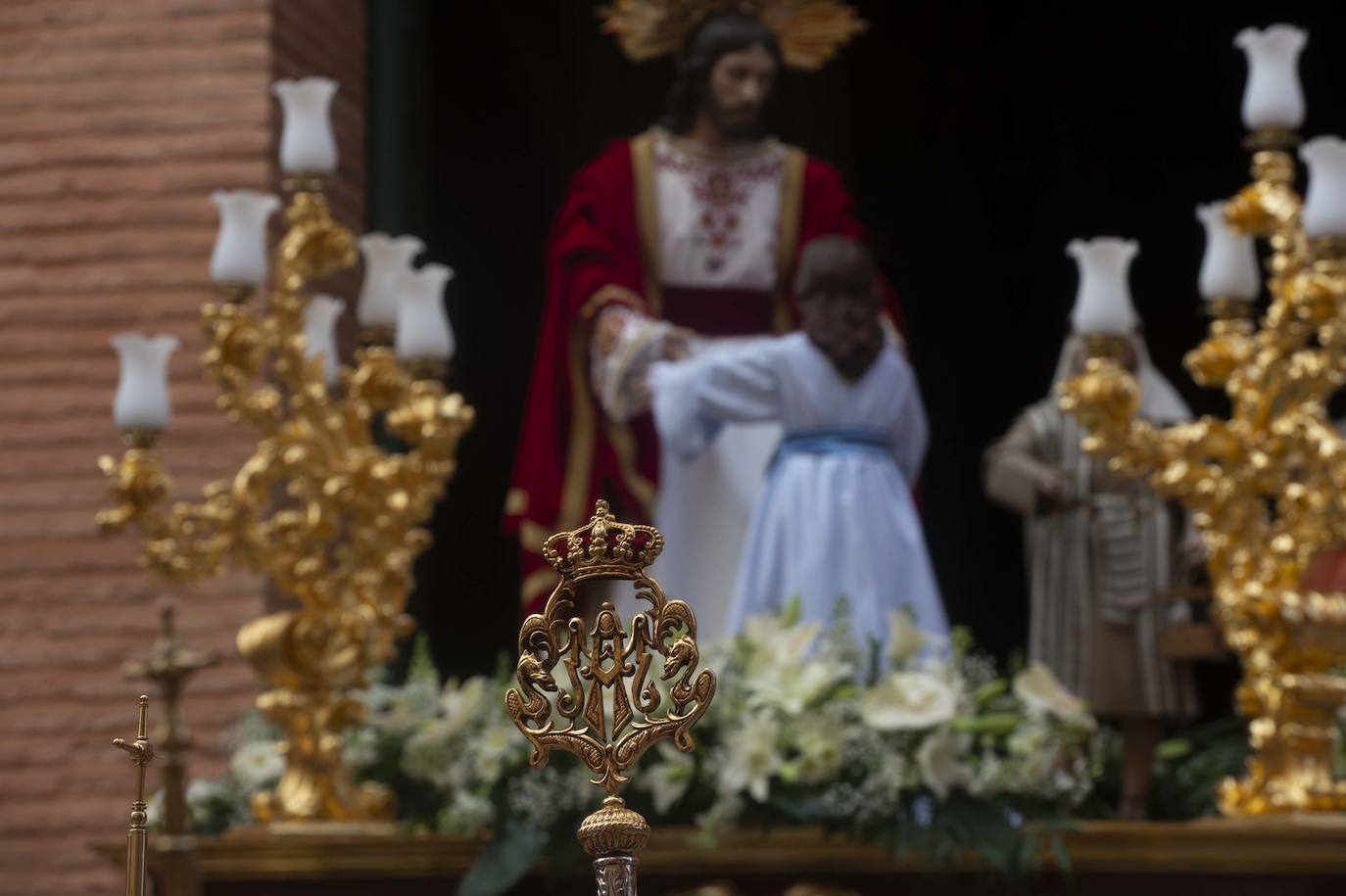 Fotos: Un mar de palmas guía a Jesús a Jerusalén