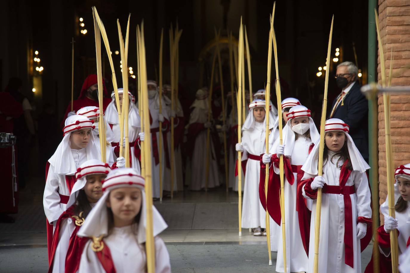 Fotos: Un mar de palmas guía a Jesús a Jerusalén