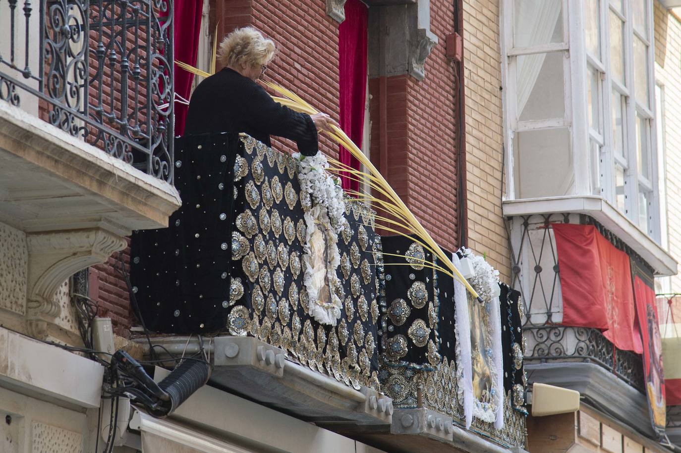 Fotos: El ambiente de Domingo de Ramos en Cartagena