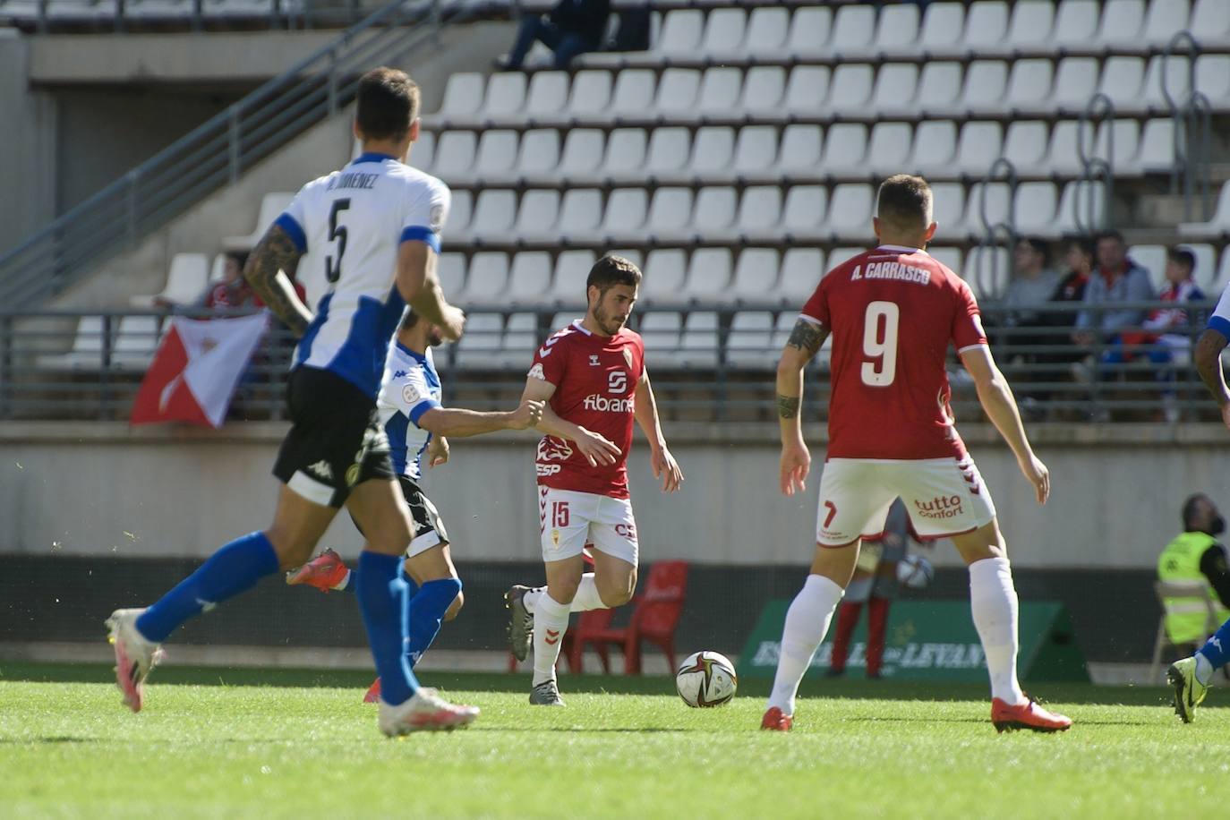 Fotos: El empate del Real Murcia frente al Hércules, en imágenes