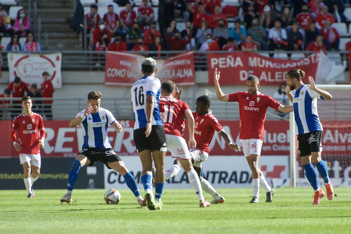 Fotos: El empate del Real Murcia frente al Hércules, en imágenes